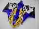 Affordable 2006-2007 Yellow Blue Honda CBR1000RR Replacement Motorcycle Fairings Canada Affordable 2006-2007 Yellow Blue Honda CBR1000RR Replacement Motorcycle Fairings Canada