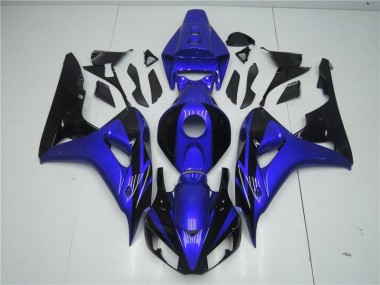 Affordable 2006-2007 Blue Black Honda CBR1000RR Moto Fairings Canada