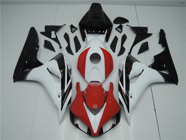 Affordable 2006-2007 Red White Black Honda CBR1000RR Motorcylce Fairings Canada Affordable 2006-2007 Red White Black Honda CBR1000RR Motorcylce Fairings Canada