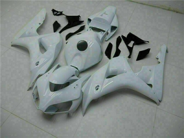 Affordable 2006-2007 White Honda CBR1000RR Motorcycle Bodywork Canada