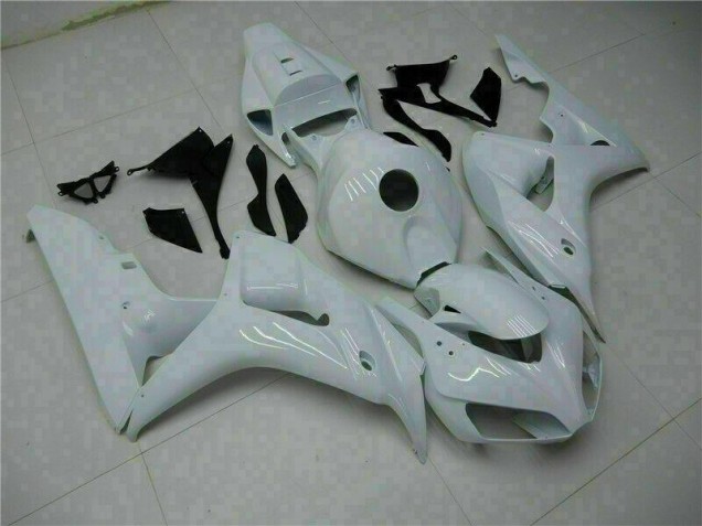Affordable 2006-2007 White Honda CBR1000RR Motorcycle Bodywork Canada
