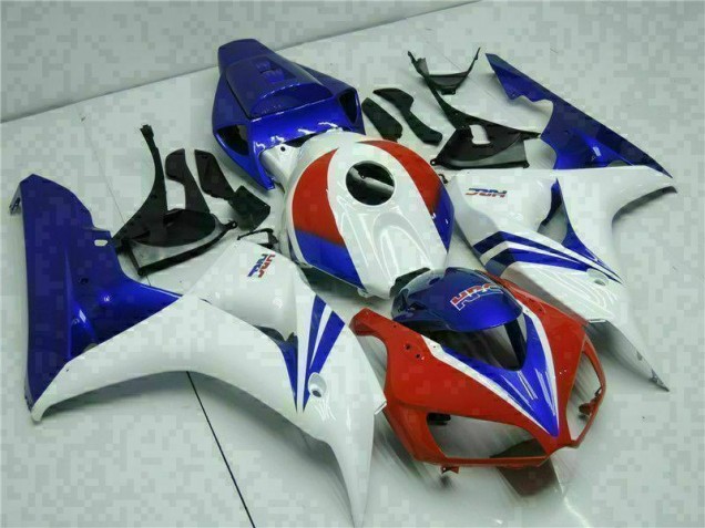 Affordable 2006-2007 Blue White Honda CBR1000RR Motorbike Fairing Kits Canada Affordable 2006-2007 Blue White Honda CBR1000RR Motorbike Fairing Kits Canada