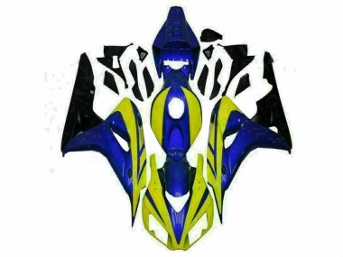 Affordable 2006-2007 Blue Yellow Honda CBR1000RR Motorcycle Replacement Fairings Canada