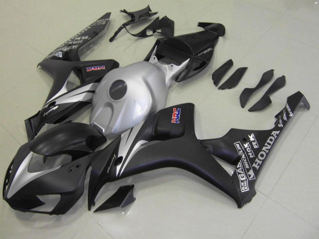 Affordable 2006-2007 Matte Black Silver Honda CBR1000RR Motorcycle Fairing Kit Canada Affordable 2006-2007 Matte Black Silver Honda CBR1000RR Motorcycle Fairing Kit Canada