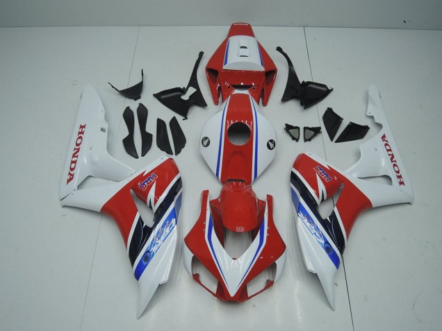 Affordable 2006-2007 Red White Blue HRC Honda CBR1000RR Motorcycle Replacement Fairings Canada Affordable 2006-2007 Red White Blue HRC Honda CBR1000RR Motorcycle Replacement Fairings Canada