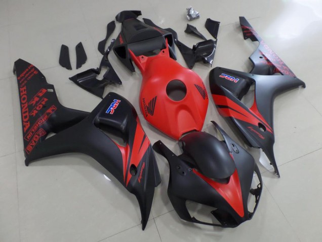 Affordable 2006-2007 Red and Matte Black Honda CBR1000RR Motor Fairings Canada Affordable 2006-2007 Red and Matte Black Honda CBR1000RR Motor Fairings Canada