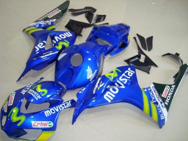 Affordable 2006-2007 Movistar Honda CBR1000RR Motorcycle Fairings Canada