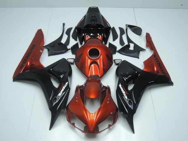 Affordable 2006-2007 Orange and Black Honda CBR1000RR Motorcycle Fairing Canada Affordable 2006-2007 Orange and Black Honda CBR1000RR Motorcycle Fairing Canada
