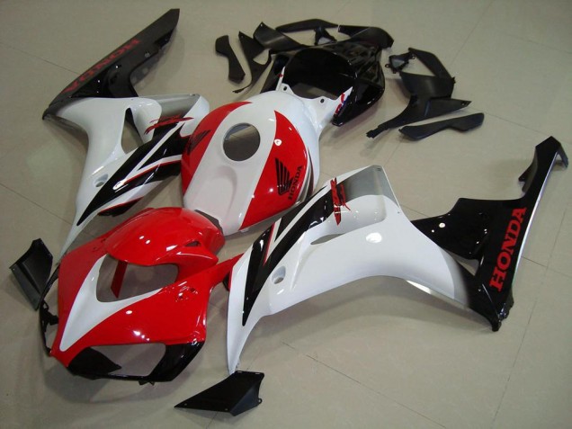 Affordable 2006-2007 Red White Black Honda CBR1000RR Motorcycle Replacement Fairings Canada Affordable 2006-2007 Red White Black Honda CBR1000RR Motorcycle Replacement Fairings Canada