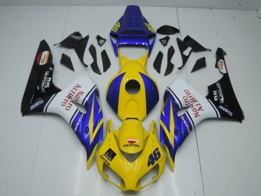 Affordable 2006-2007 Yellow Nastro Honda CBR1000RR Motorcycle Fairings Kit Canada