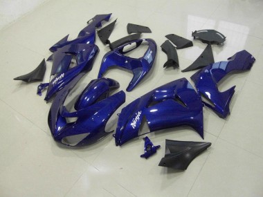 Affordable 2006-2007 Dark Blue Kawasaki ZX10R Replacement Fairings Canada