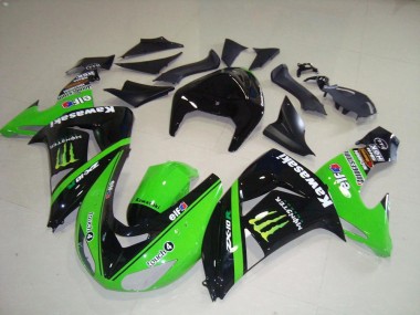Affordable 2006-2007 Green Monster Kawasaki ZX10R Motor Fairings Canada