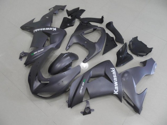 Affordable 2006-2007 Grey with White Decals Kawasaki ZX10R Motor Bike Fairings Canada Affordable 2006-2007 Grey with White Decals Kawasaki ZX10R Motor Bike Fairings Canada