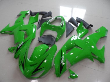 Affordable 2006-2007 Green Black Arrow Kawasaki ZX10R Replacement Motorcycle Fairings Canada