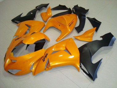 Affordable 2006-2007 Orange Kawasaki ZX10R Motorcycle Fairings Kits Canada