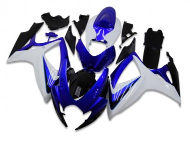 Affordable 2006-2007 Blue White Suzuki GSXR 600/750 Motorbike Fairing Canada