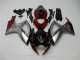Affordable 2006-2007 Red Silver Suzuki GSXR 600/750 Bike Fairing Kit Canada Affordable 2006-2007 Red Silver Suzuki GSXR 600/750 Bike Fairing Kit Canada