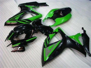 Affordable 2006-2007 Green Black Suzuki GSXR 600/750 Motorcycle Bodywork Canada