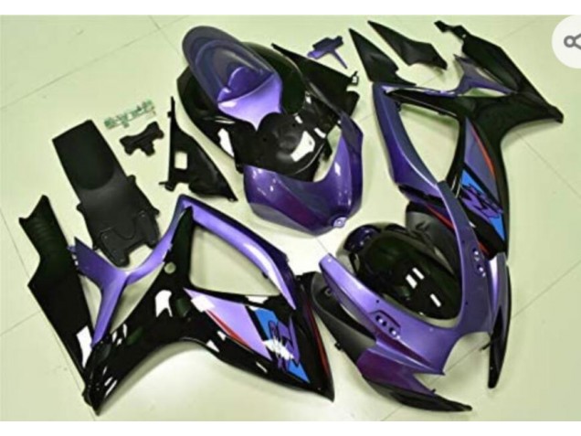 Affordable 2006-2007 Purple Black Suzuki GSXR 600/750 Replacement Motorcycle Fairings Canada Affordable 2006-2007 Purple Black Suzuki GSXR 600/750 Replacement Motorcycle Fairings Canada