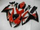 Affordable 2006-2007 Red Suzuki GSXR 600/750 Bike Fairing Kit Canada