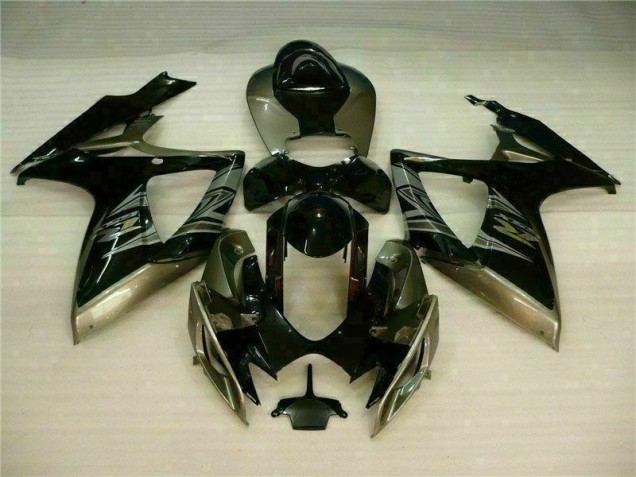 Affordable 2006-2007 Black Grey Suzuki GSXR 600/750 Motorcycle Fairing Kits Canada Affordable 2006-2007 Black Grey Suzuki GSXR 600/750 Motorcycle Fairing Kits Canada