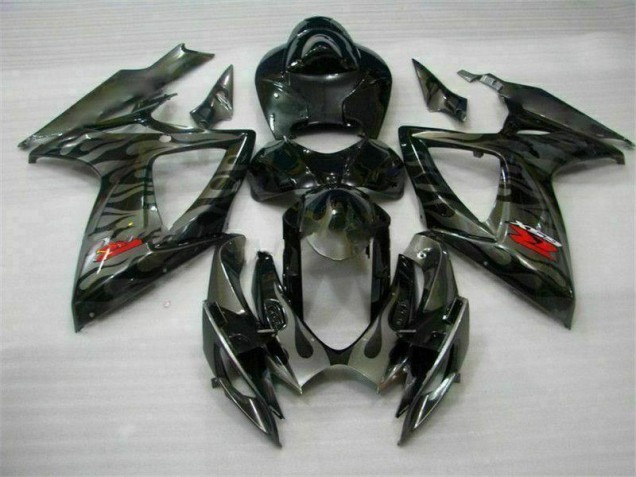 Affordable 2006-2007 Black Suzuki GSXR 600/750 Bike Fairing Canada Affordable 2006-2007 Black Suzuki GSXR 600/750 Bike Fairing Canada