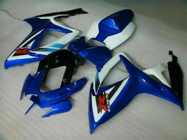 Affordable 2006-2007 Blue White Suzuki GSXR 600/750 Bike Fairings Canada Affordable 2006-2007 Blue White Suzuki GSXR 600/750 Bike Fairings Canada