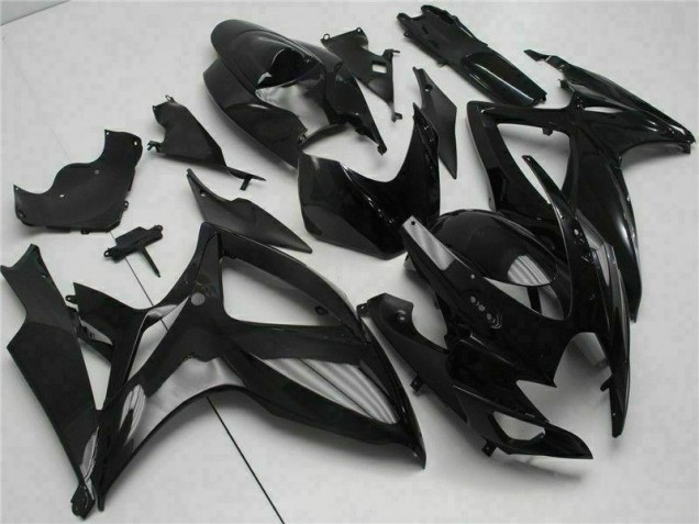 Affordable 2006-2007 Black Suzuki GSXR 600/750 Bike Fairing Kit Canada Affordable 2006-2007 Black Suzuki GSXR 600/750 Bike Fairing Kit Canada