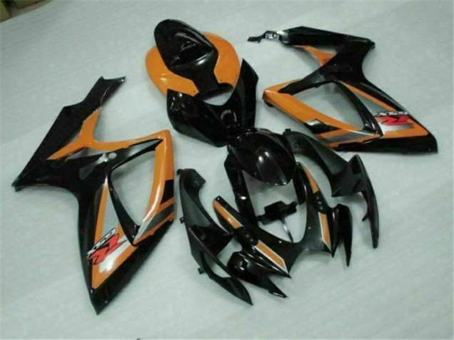 Affordable 2006-2007 Black Orange Suzuki GSXR 600/750 Bike Fairings Canada Affordable 2006-2007 Black Orange Suzuki GSXR 600/750 Bike Fairings Canada