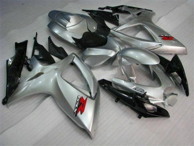 Affordable 2006-2007 Silver Suzuki GSXR 600/750 Motorcyle Fairings Canada Affordable 2006-2007 Silver Suzuki GSXR 600/750 Motorcyle Fairings Canada