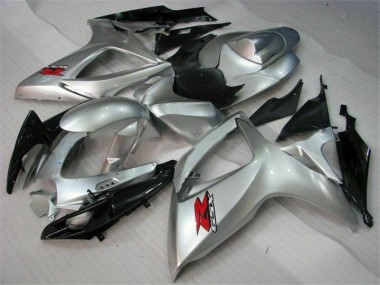 Affordable 2006-2007 Silver Suzuki GSXR 600/750 Motorcyle Fairings Canada