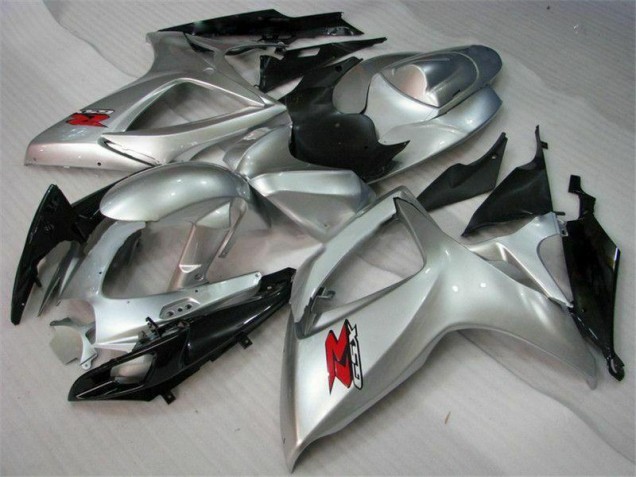 Affordable 2006-2007 Silver Suzuki GSXR 600/750 Motorcyle Fairings Canada Affordable 2006-2007 Silver Suzuki GSXR 600/750 Motorcyle Fairings Canada
