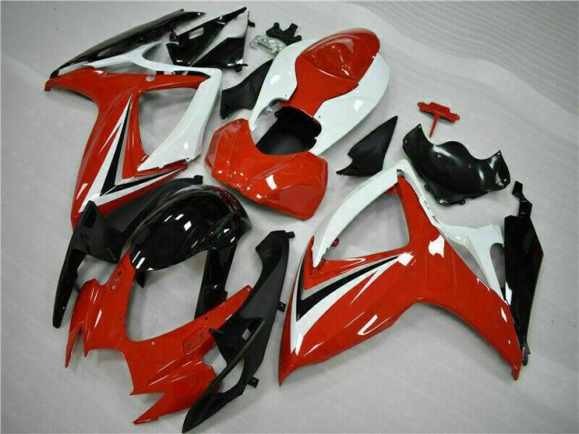 Affordable 2006-2007 Red White Suzuki GSXR 600/750 Motorcycle Fairings Kits Canada Affordable 2006-2007 Red White Suzuki GSXR 600/750 Motorcycle Fairings Kits Canada