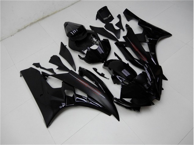 Affordable 2006-2007 Glossy Matte Black Yamaha YZF R6 Motor Bike Fairings Canada Affordable 2006-2007 Glossy Matte Black Yamaha YZF R6 Motor Bike Fairings Canada