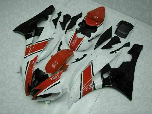 Affordable 2006-2007 Red White Yamaha YZF R6 Motorcycle Fairings & Plastics Canada Affordable 2006-2007 Red White Yamaha YZF R6 Motorcycle Fairings & Plastics Canada