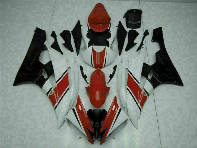 Affordable 2006-2007 Red White Yamaha YZF R6 Motorcycle Fairings & Plastics Canada Affordable 2006-2007 Red White Yamaha YZF R6 Motorcycle Fairings & Plastics Canada