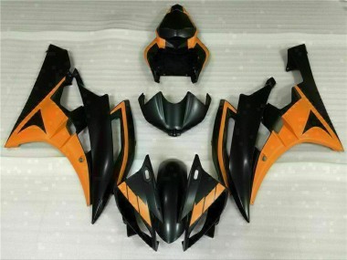Affordable 2006-2007 Black Orange Yamaha YZF R6 Motorcycle Fairing Canada