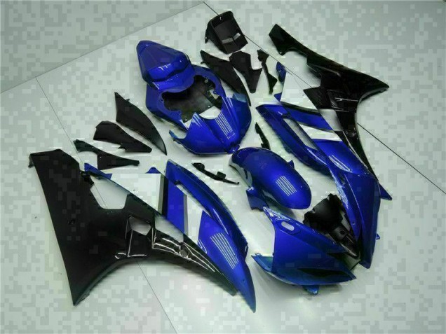 Affordable 2006-2007 Blue Black Yamaha YZF R6 Motorcycle Fairing Kit Canada