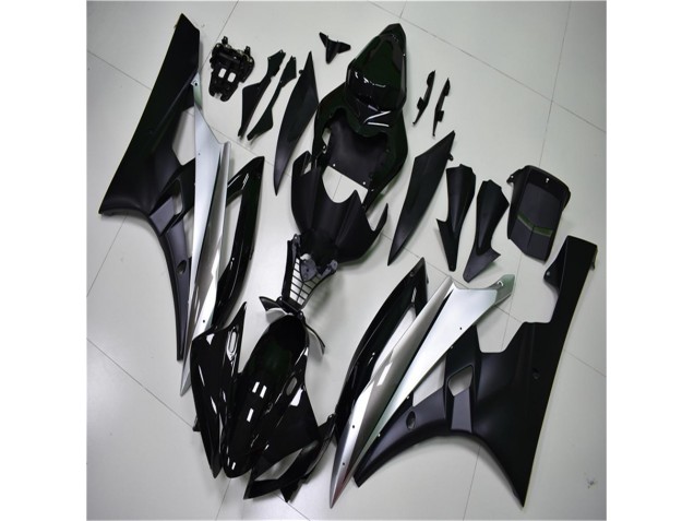 Affordable 2006-2007 Silver Black Yamaha YZF R6 Bike Fairing Canada Affordable 2006-2007 Silver Black Yamaha YZF R6 Bike Fairing Canada