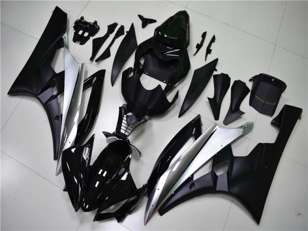 Affordable 2006-2007 Silver Black Yamaha YZF R6 Bike Fairing Canada Affordable 2006-2007 Silver Black Yamaha YZF R6 Bike Fairing Canada
