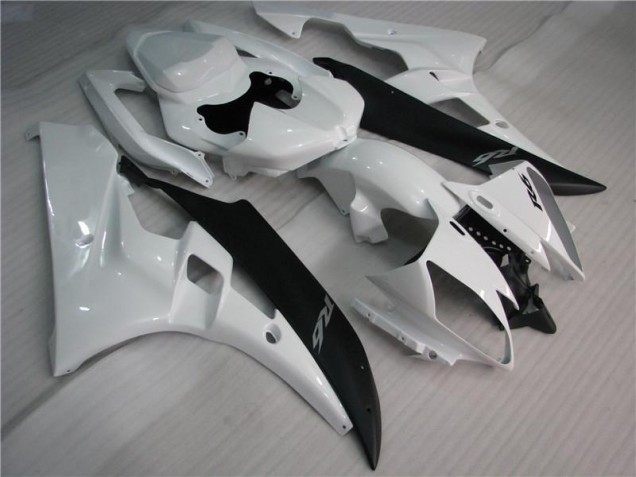 Affordable 2006-2007 White Black Yamaha YZF R6 Motorcycle Bodywork Canada