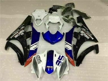 Affordable 2006-2007 White Yamaha YZF R6 Motorbike Fairing Kits Canada