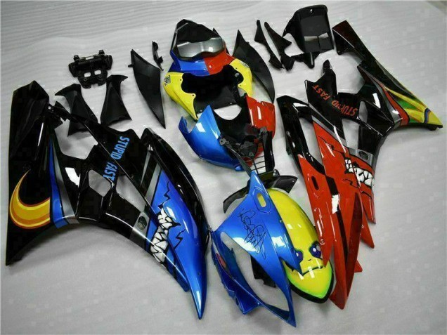 Affordable 2006-2007 Yellow Blue Red Yamaha YZF R6 Motorcycle Fairings Kit Canada