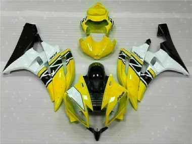 Affordable 2006-2007 Yellow White Black Yamaha YZF R6 Motorcylce Fairings Canada