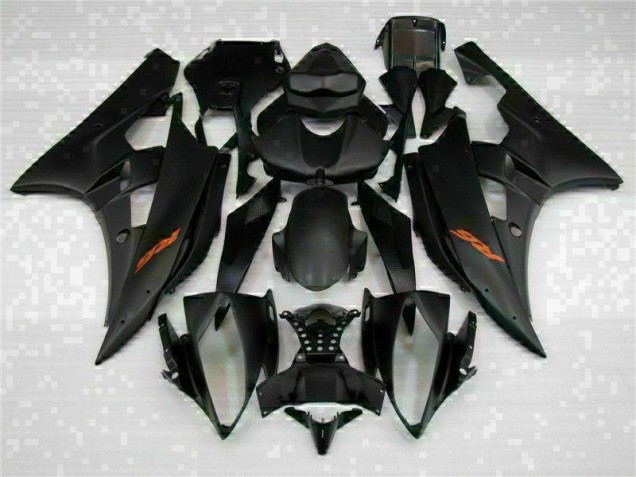 Affordable 2006-2007 Black Yamaha YZF R6 Motorcycle Fairing Canada