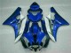 Affordable 2006-2007 Blue White Yamaha YZF R6 Bike Fairings Canada