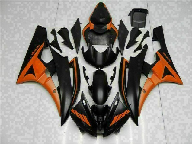 Affordable 2006-2007 Orange Black Yamaha YZF R6 Bike Fairing Canada Affordable 2006-2007 Orange Black Yamaha YZF R6 Bike Fairing Canada