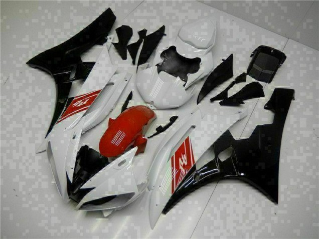 Affordable 2006-2007 White Black Yamaha YZF R6 Motorbike Fairing Canada Affordable 2006-2007 White Black Yamaha YZF R6 Motorbike Fairing Canada