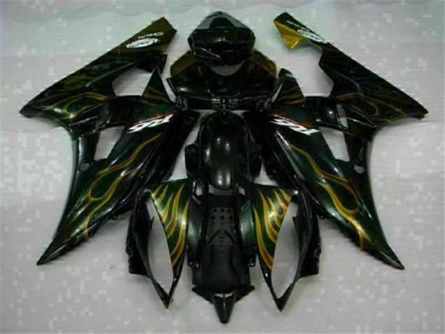 Affordable 2006-2007 Black Yamaha YZF R6 Bike Fairing Kit Canada Affordable 2006-2007 Black Yamaha YZF R6 Bike Fairing Kit Canada