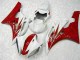 Affordable 2006-2007 Red White Yamaha YZF R6 Motorcycle Bodywork Canada